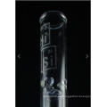 Triple Geyser Perc Glass Water Pipa de agua con tapa de drenaje (ES-GB-556)